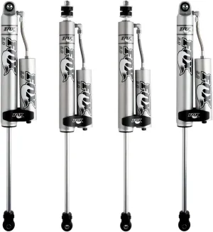 Fox 2.0 Performance Reservoir Shock Set compatible with 2007-2016 Jeep Wrangler w/4-6" Lift