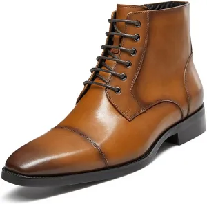 GIFENNSE Mens Dress Boots Formal Chelsea Boots for Men