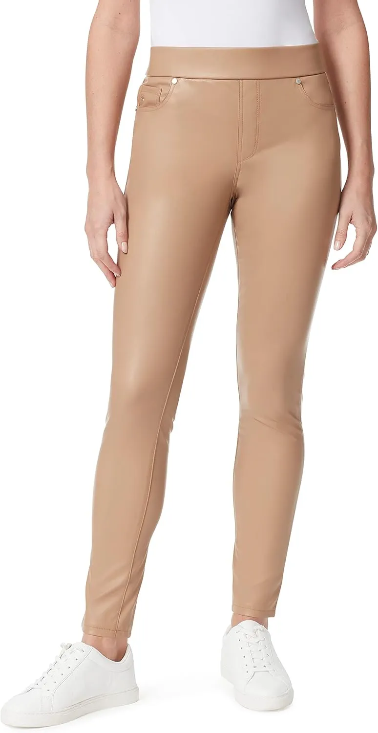 Gloria Vanderbilt Women's Avery Ponte Slim Pull on Pant