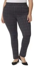 Gloria Vanderbilt Women's Avery Ponte Slim Pull on Pant