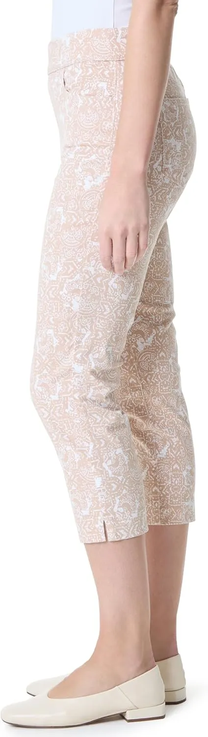 Gloria Vanderbilt Women's Shape Effect Pull on High Rise Straight Leg Capri Standard