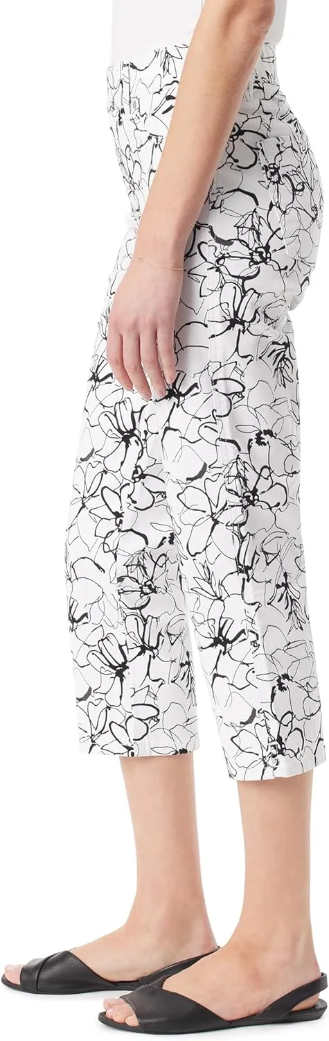 Gloria Vanderbilt Women's Shape Effect Pull on High Rise Straight Leg Capri Standard