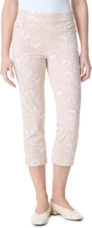 Gloria Vanderbilt Women's Shape Effect Pull on High Rise Straight Leg Capri Standard