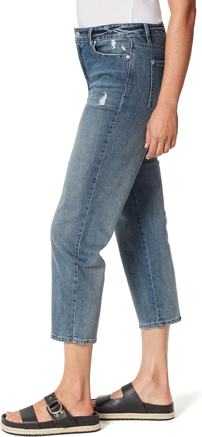 Gloria Vanderbilt Women's Slim Straight Leg Crop Standard
