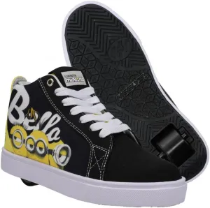 HEELYS Unisex-Child Racer 20 Mid Minions Wheeled Heel Shoe