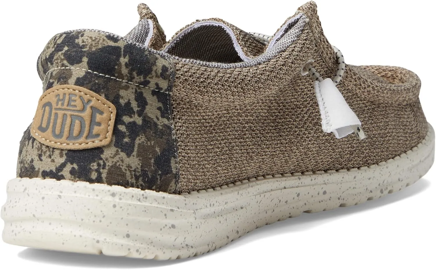 Hey Dude Men's Wally Stretch | Men's Loafers | Comfortable & Light-Weight