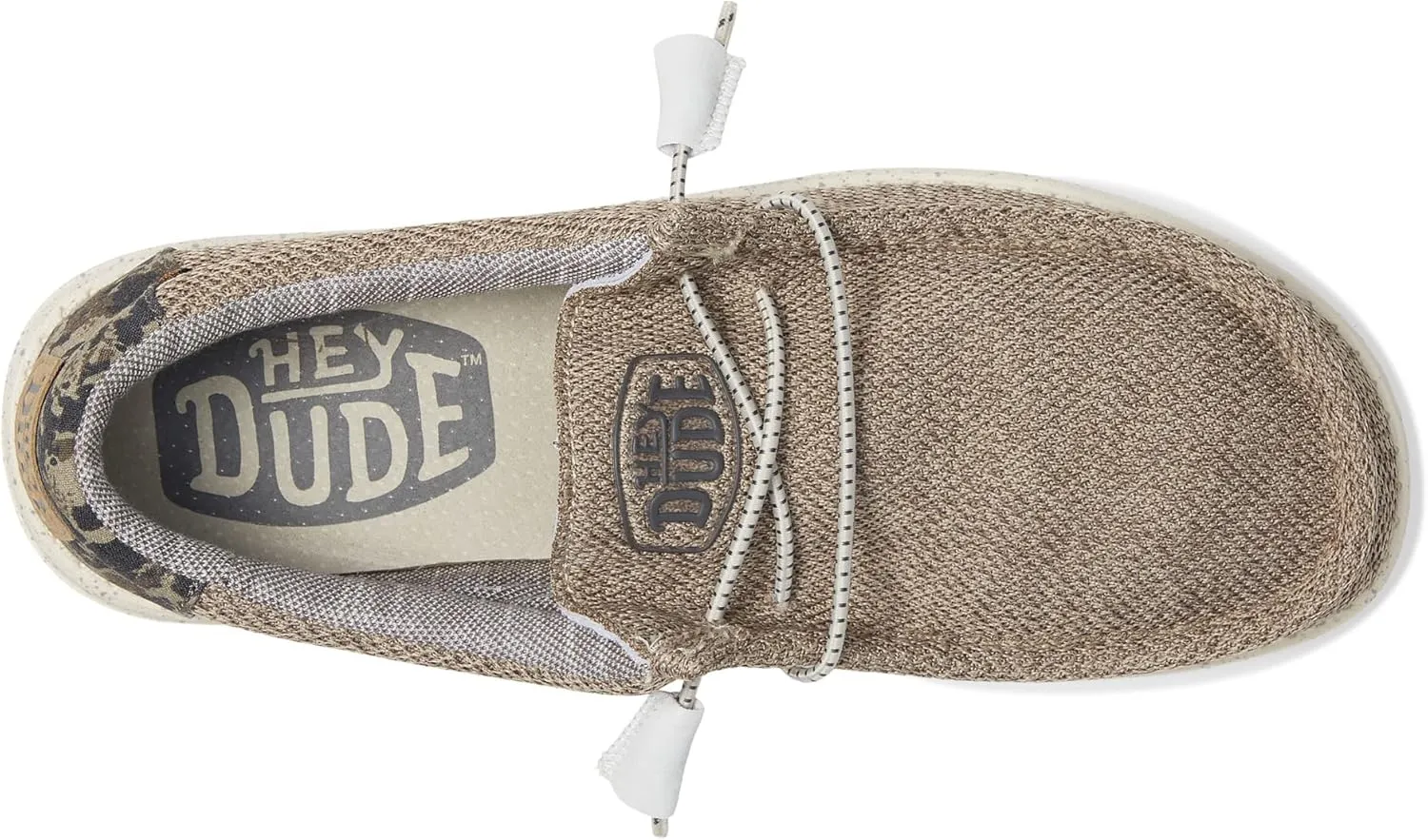Hey Dude Men's Wally Stretch | Men's Loafers | Comfortable & Light-Weight