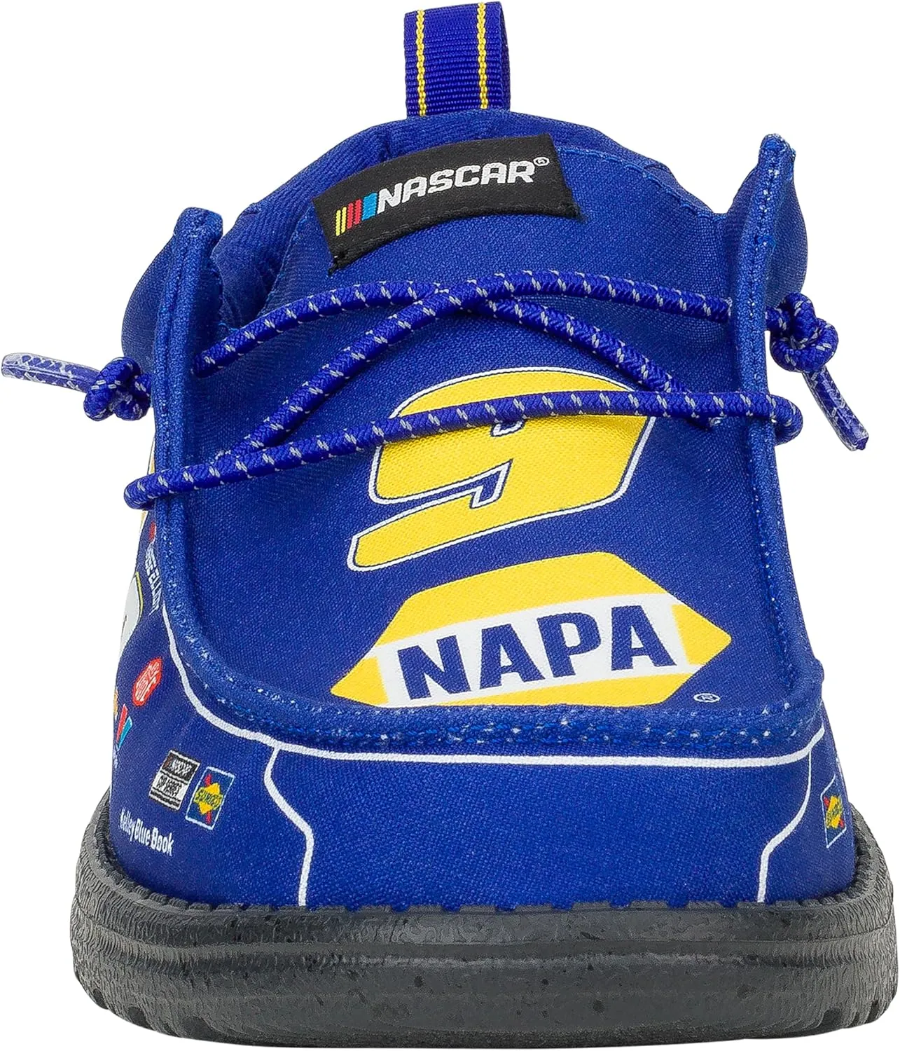 HEYDUDE X NASCAR, Men's Slip-on Loafers, Comfortable & Light-Weight