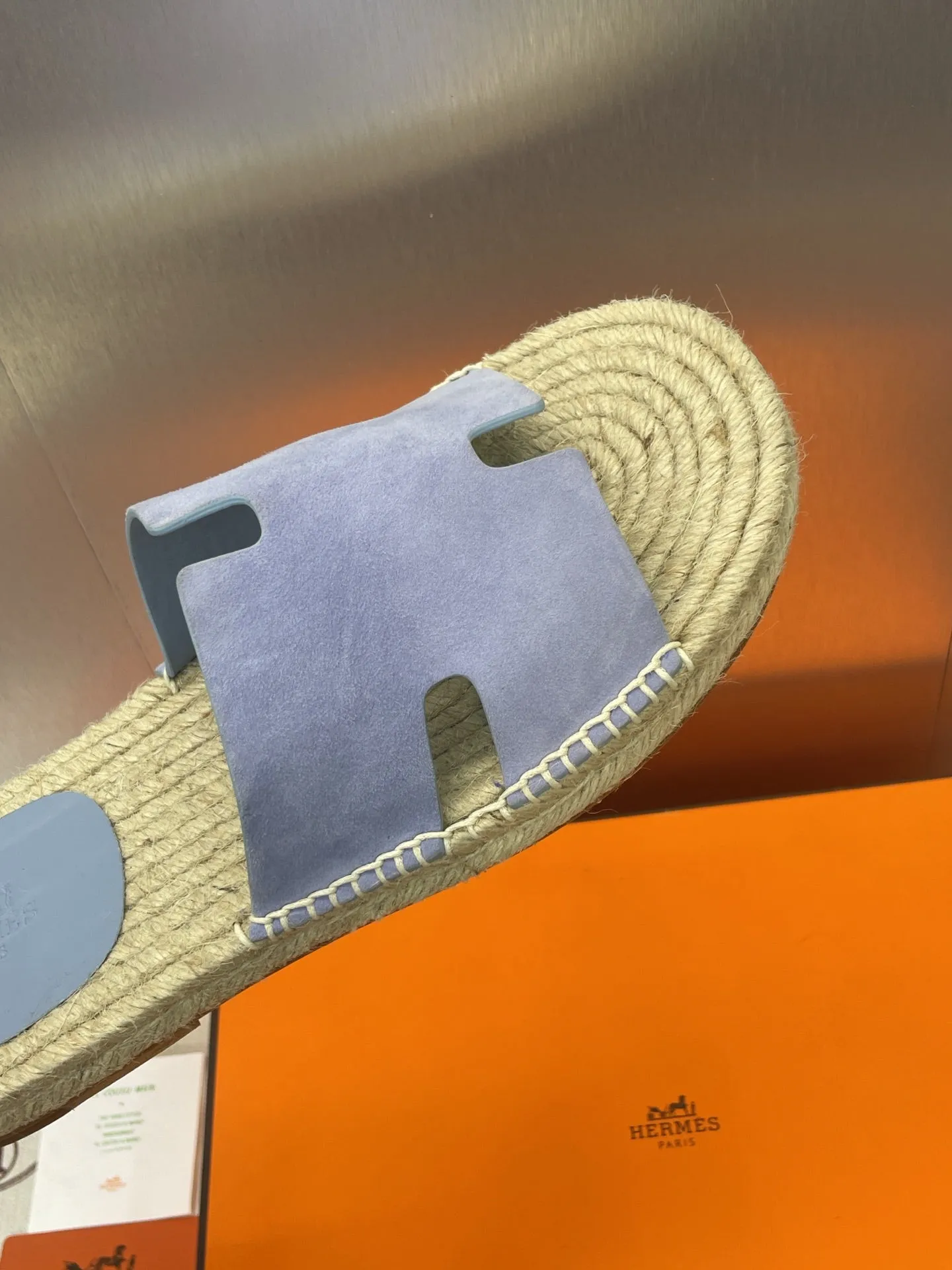 HM 25 Antigua Espadrilles Cloud Blue Suede