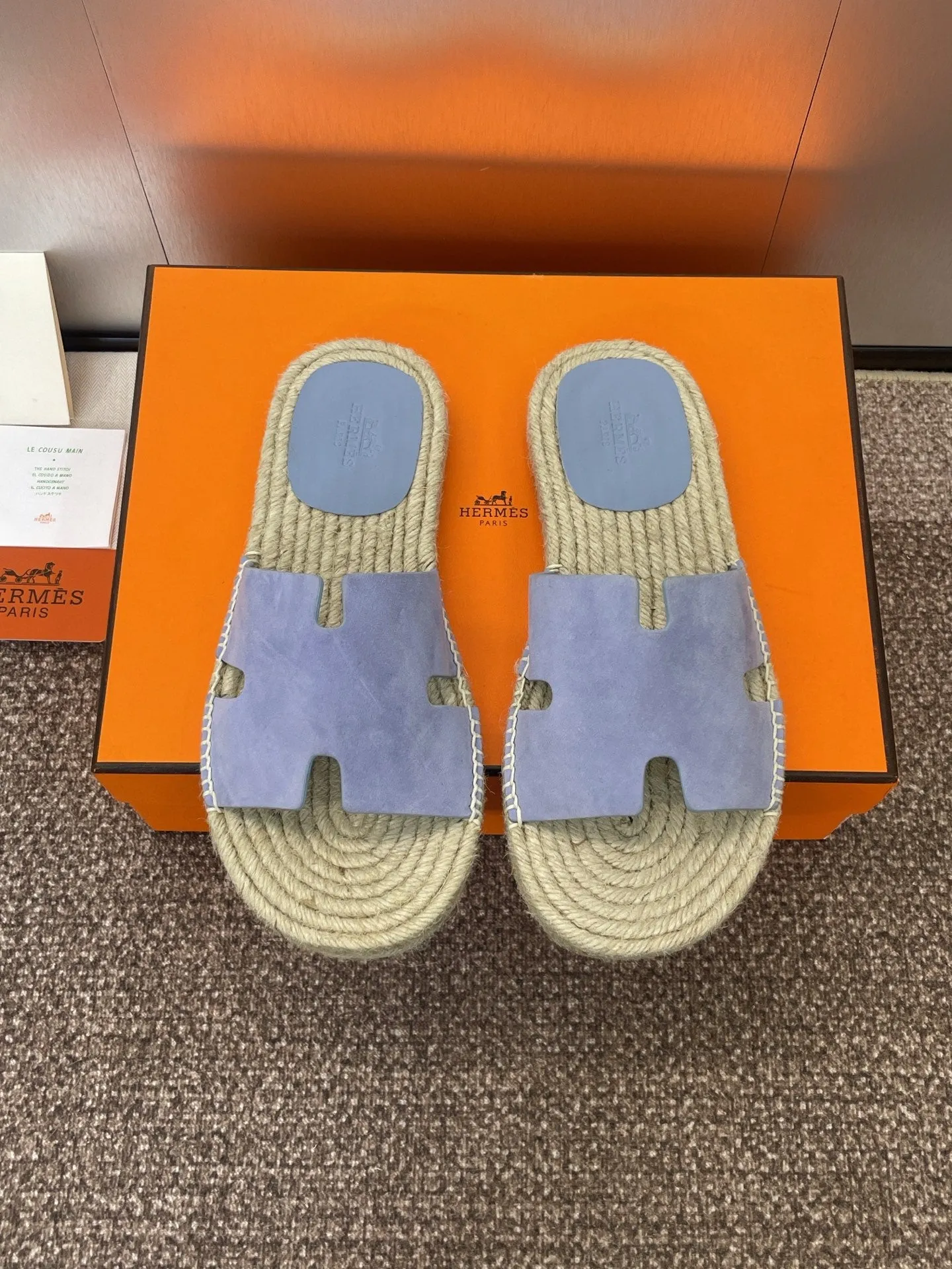 HM 25 Antigua Espadrilles Cloud Blue Suede