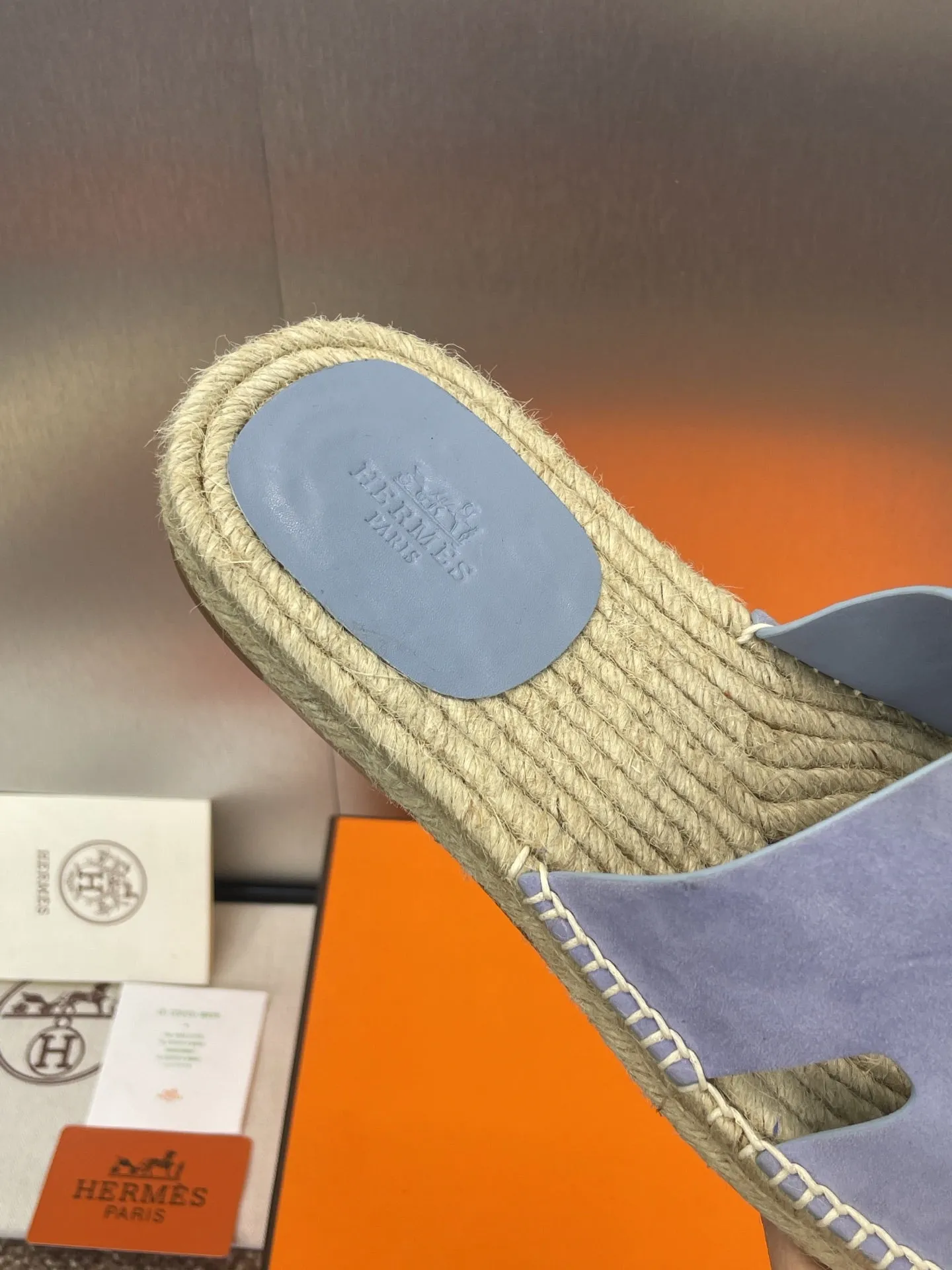 HM 25 Antigua Espadrilles Cloud Blue Suede