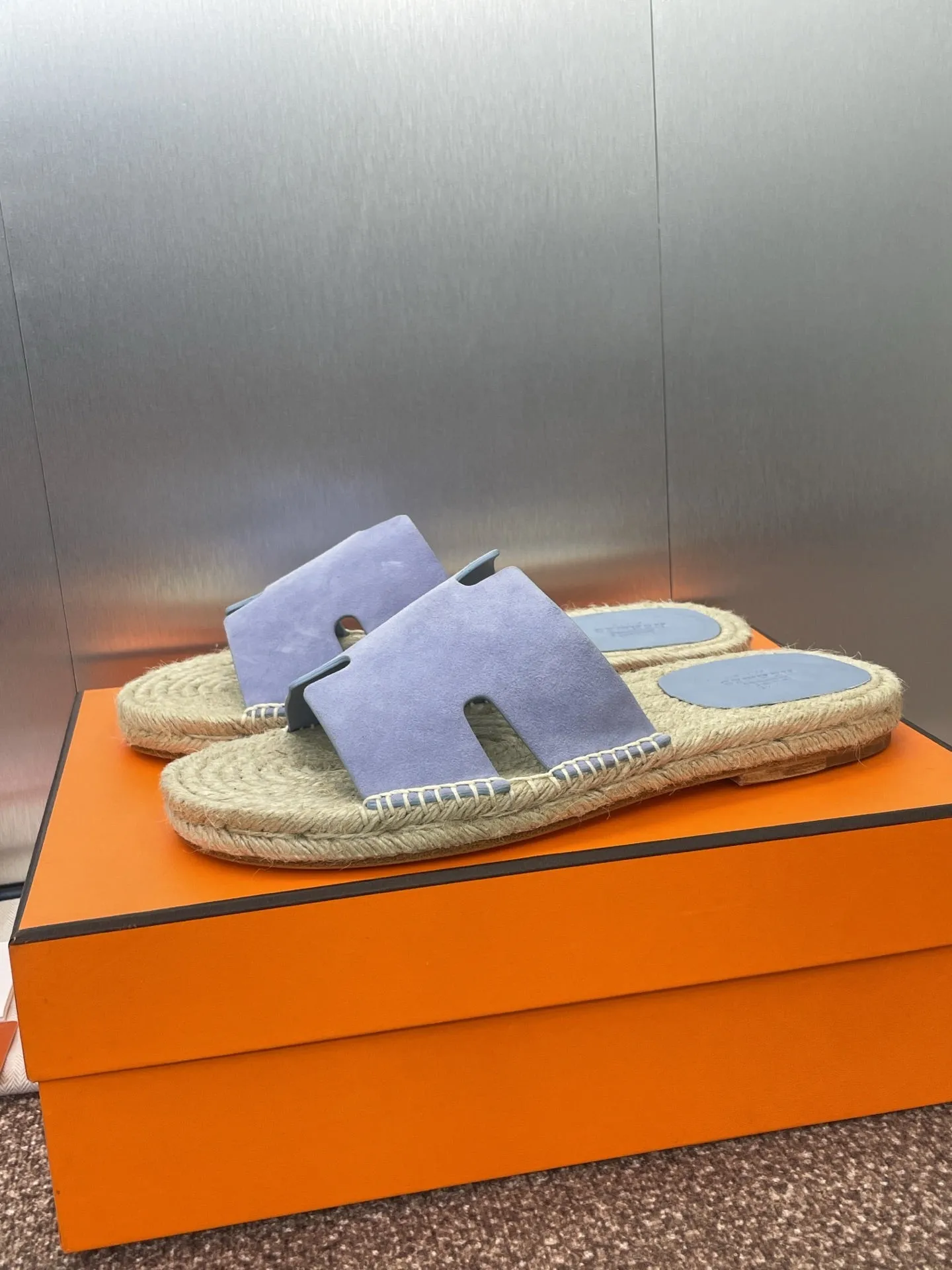 HM 25 Antigua Espadrilles Cloud Blue Suede