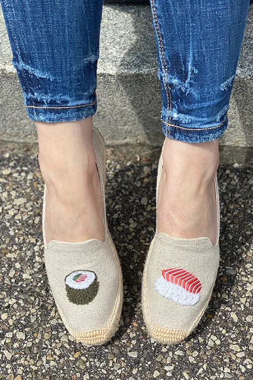 I'm soy glad we're friends espadrilles