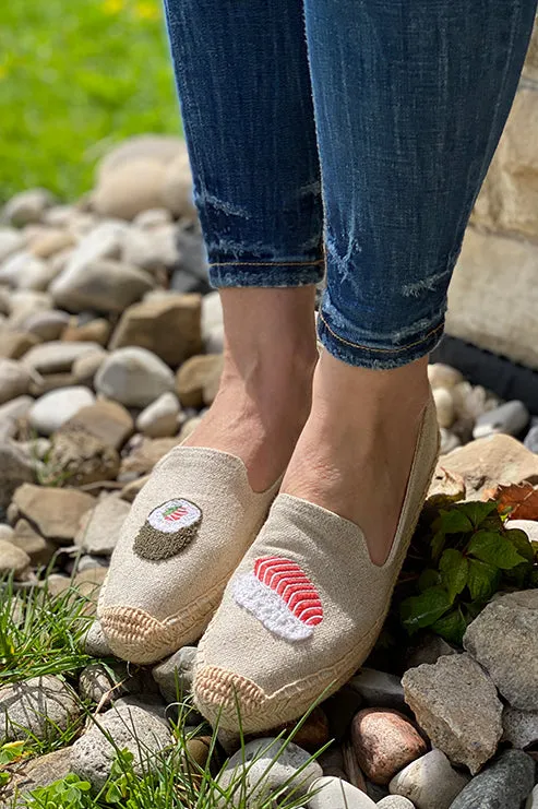 I'm soy glad we're friends espadrilles