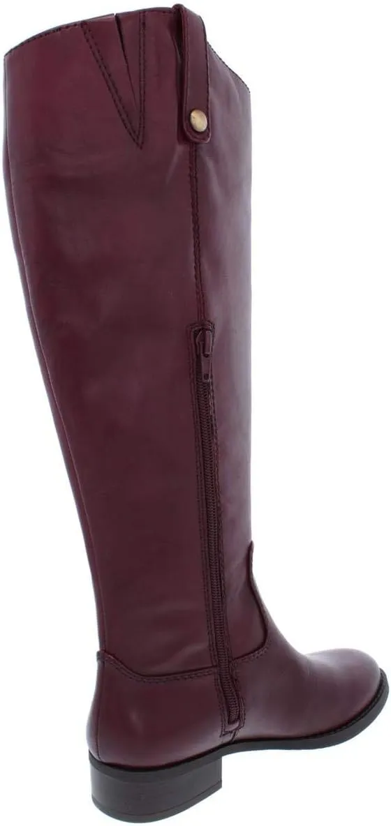 INC Womens Fawne Leather Knee-High Riding Boots