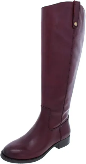 INC Womens Fawne Leather Knee-High Riding Boots