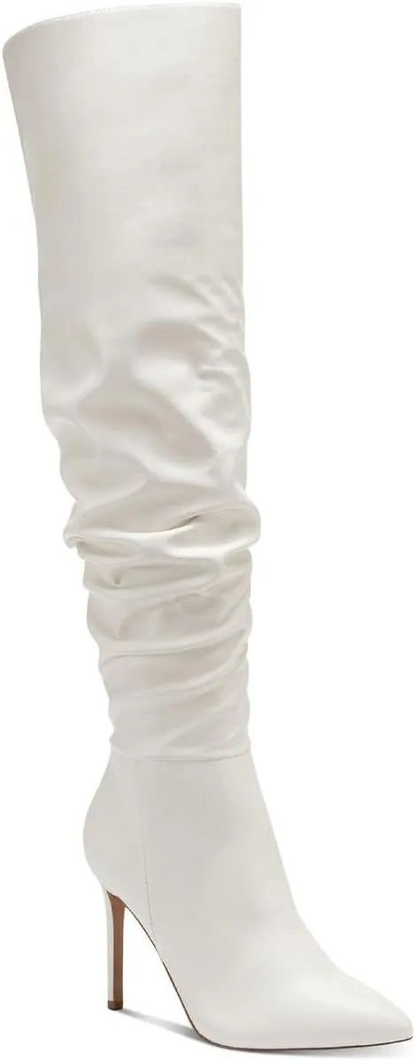 INC Womens Iyonna Zipper Slouchy Over-The-Knee Boots