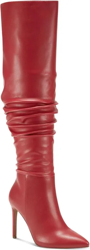 INC Womens Iyonna Zipper Slouchy Over-The-Knee Boots