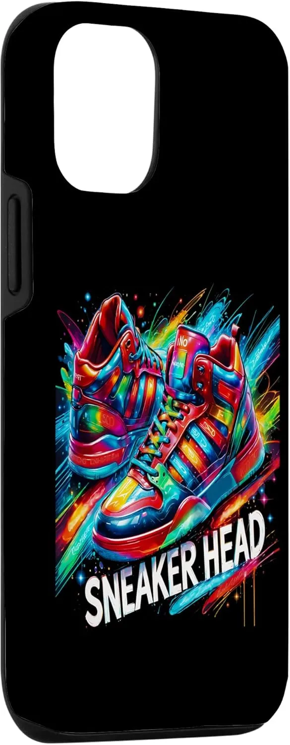 iPhone 14 Sneaker Head Urban Streetwear Retro Kicks Enthusiast Case