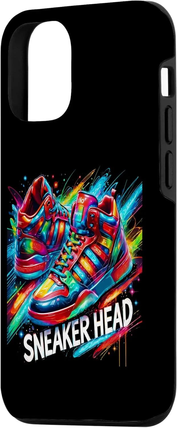 iPhone 14 Sneaker Head Urban Streetwear Retro Kicks Enthusiast Case