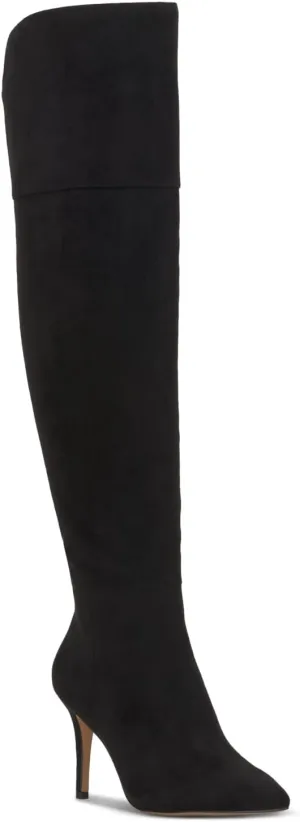 Jessica Simpson Womens Adysen Zipper Pointed Toe Over-The-Knee Boots