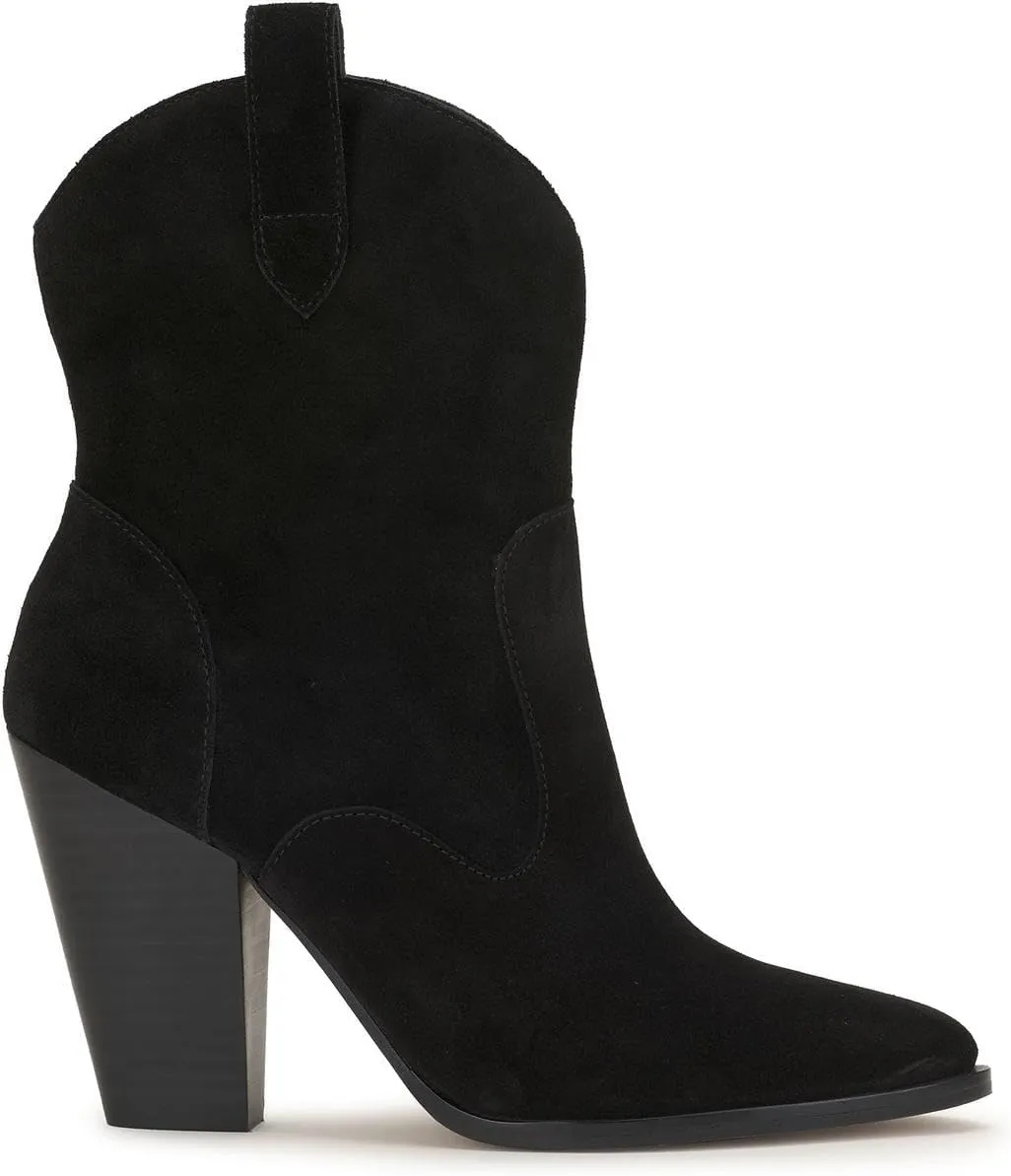 Jessica Simpson Womens Cissely 2 Suede Heels Cowboy, Western Boots