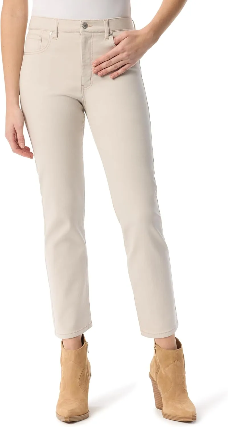 Jessica Simpson Women's Harmony High Rise Slim Straight Ankle Standard