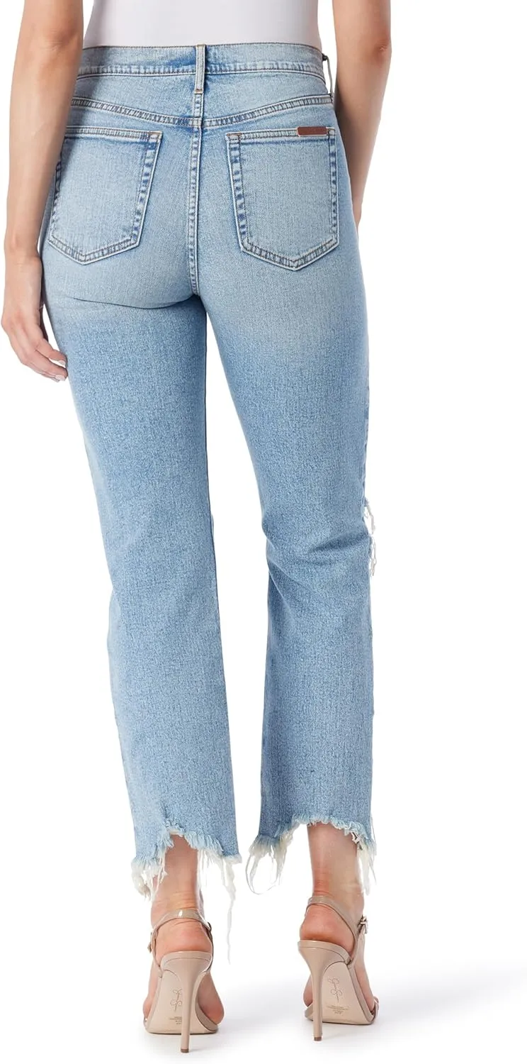 Jessica Simpson Women's Harmony High Rise Slim Straight Ankle Standard