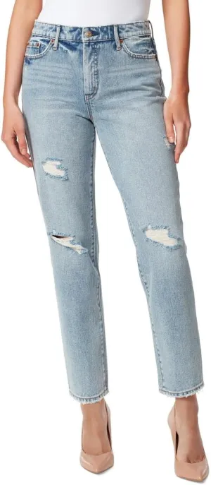 Jessica Simpson Women's Spotlight High Rise Slim Straight Ankle