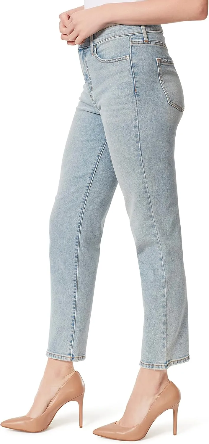 Jessica Simpson Women's Spotlight High Rise Slim Straight Ankle