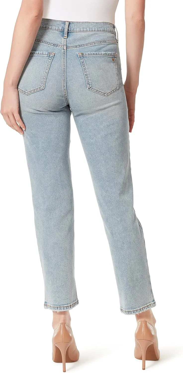 Jessica Simpson Women's Spotlight High Rise Slim Straight Ankle