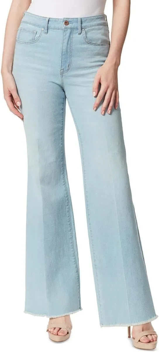 Jessica Simpson Women's True Love Trouser Wide Leg Jean