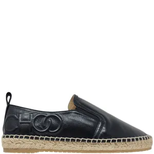 Jimmy Choo "Lichi" Leather Espadrilles - Size 38/8