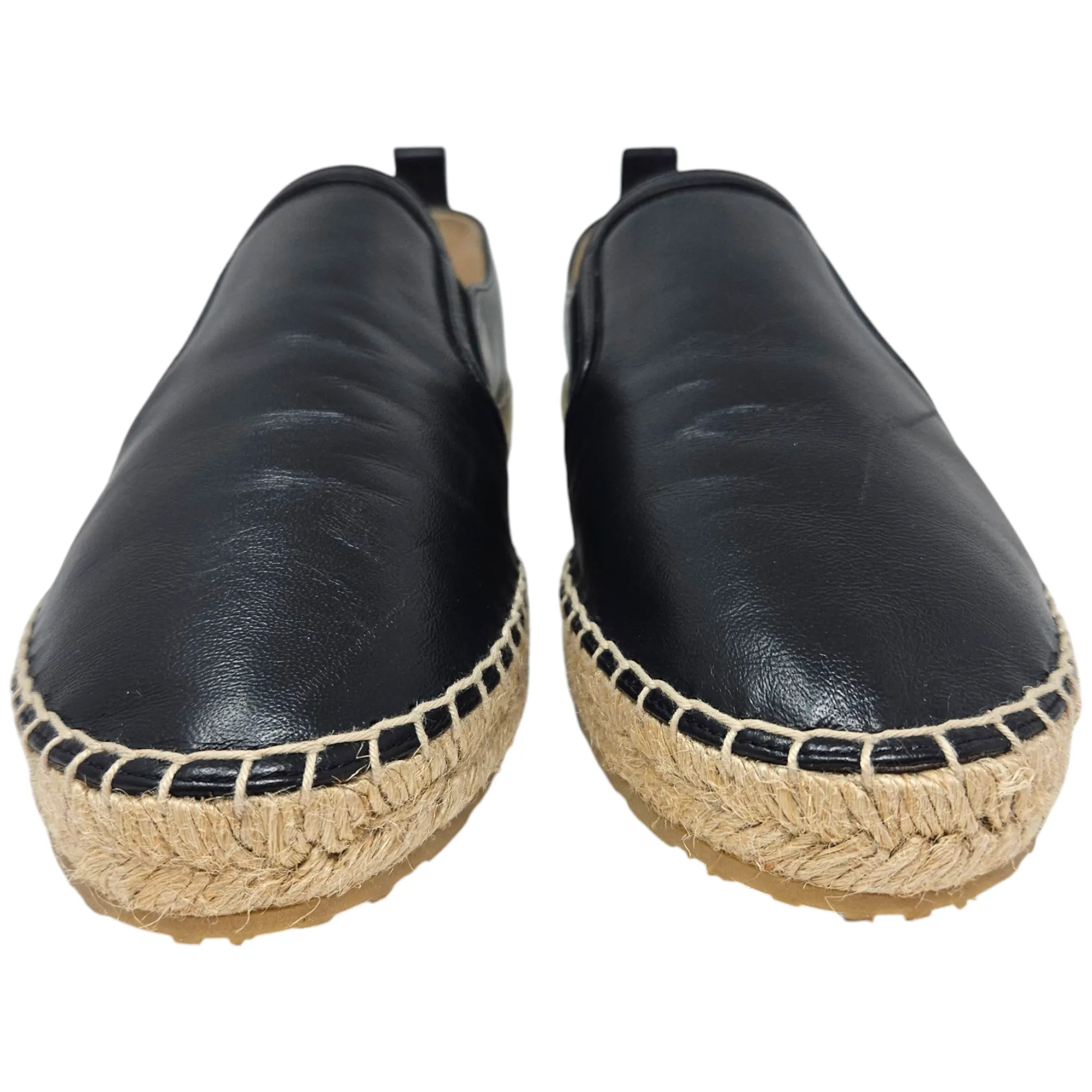 Jimmy Choo "Lichi" Leather Espadrilles - Size 38/8