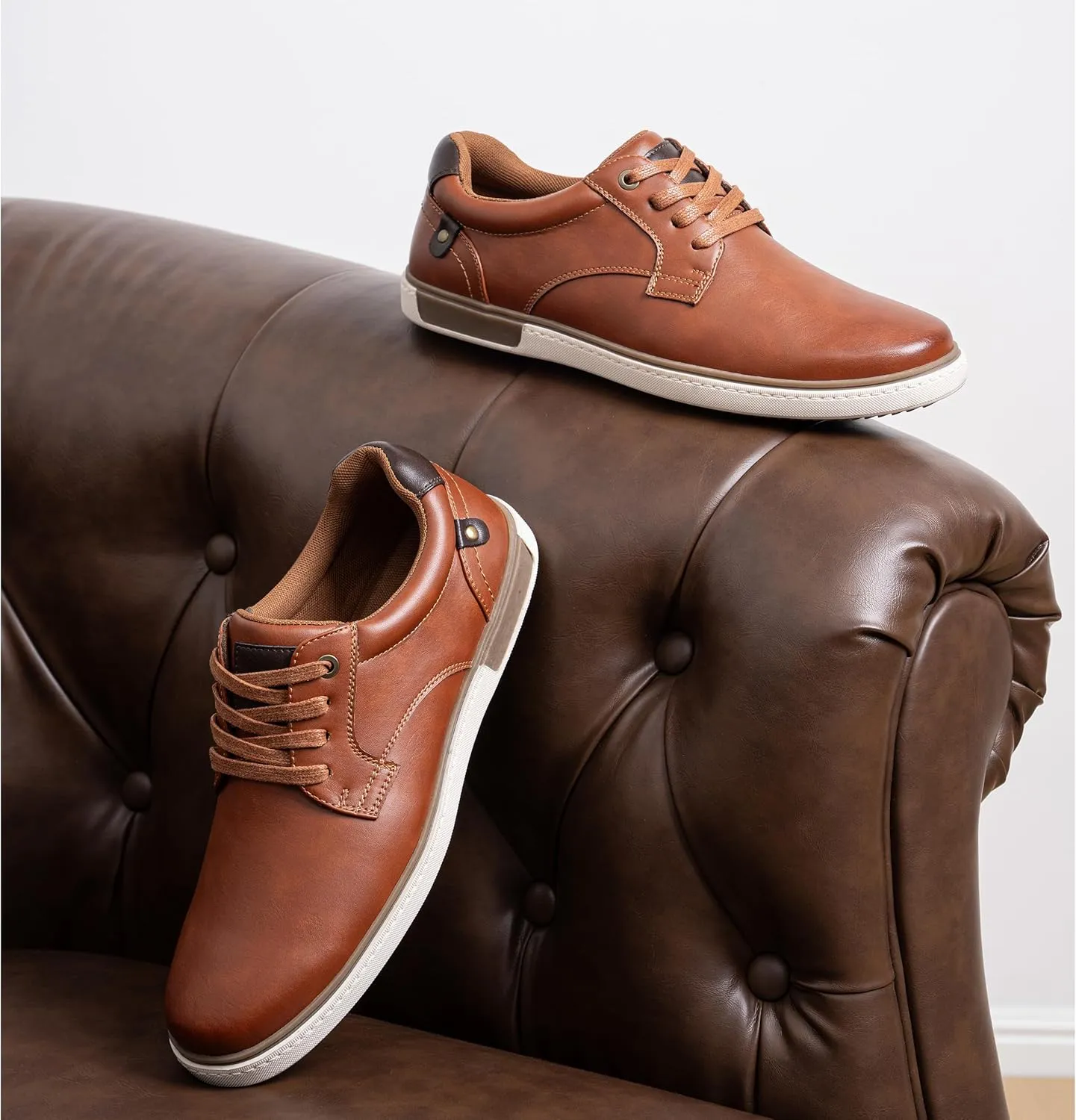 Jousen Mens Casual Dress Shoes Fashion Sneakers