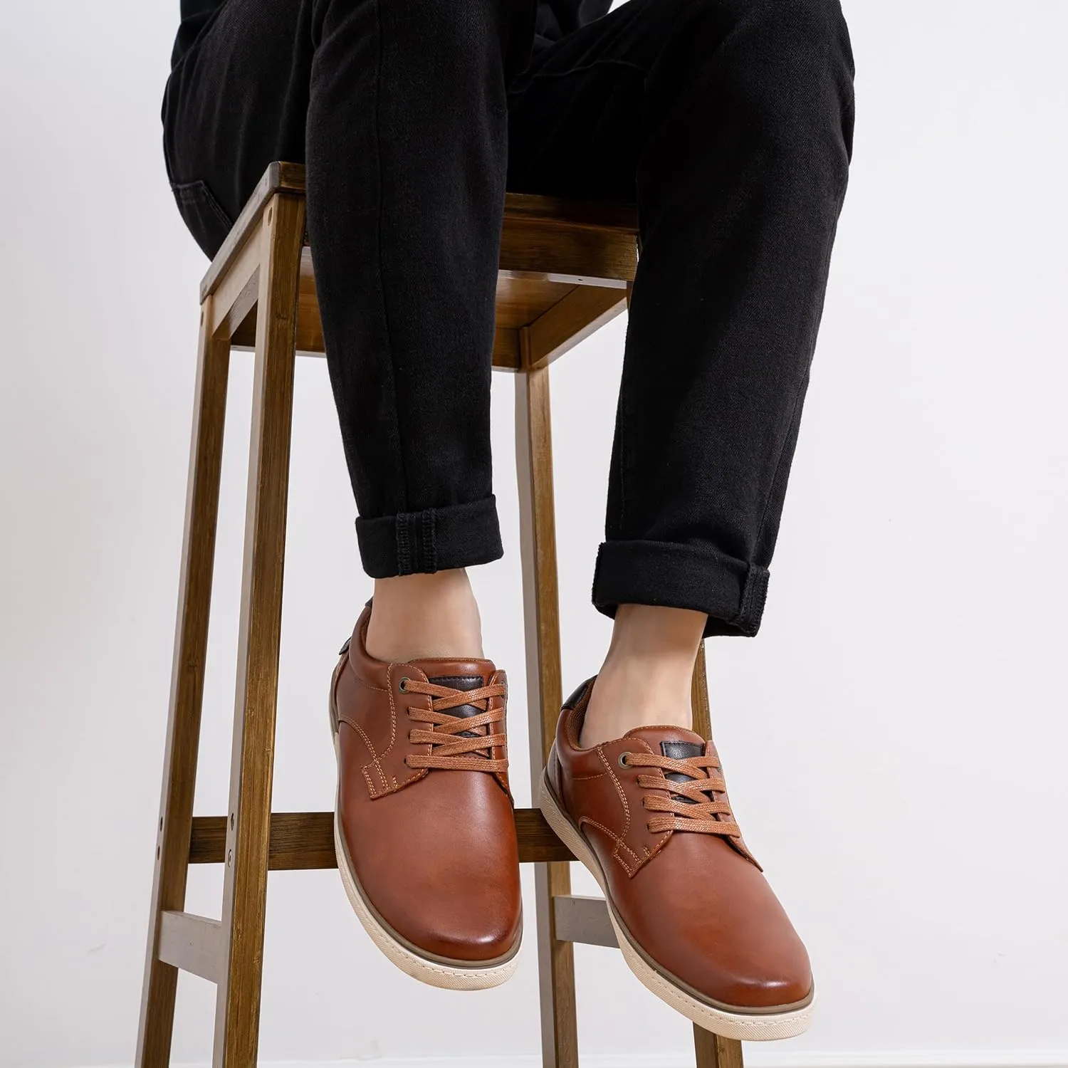Jousen Mens Casual Dress Shoes Fashion Sneakers
