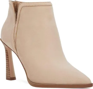 Juliet Holy Womens High Heel Booties Pointed Toe V Cut Back Zipper Short Dress Ankle Boots