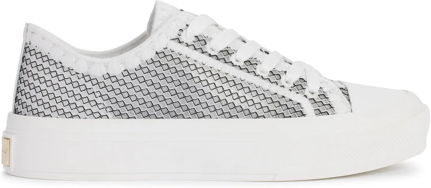 Karl Lagerfeld Paris Women's Cushioned Insole Everyday Giddeon-Lace Up Sneaker