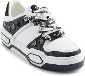 Karl Lagerfeld Paris Women's Cyndra Everyday Lace Up Sneaker