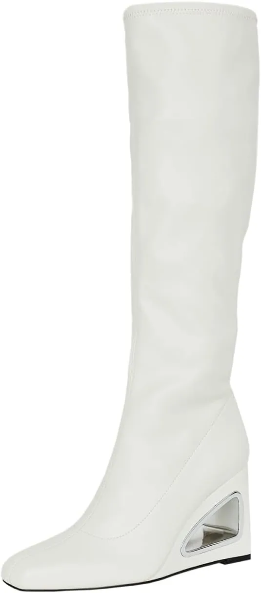 Katy Perry Women's The Hollow Wedge Knee Boot High