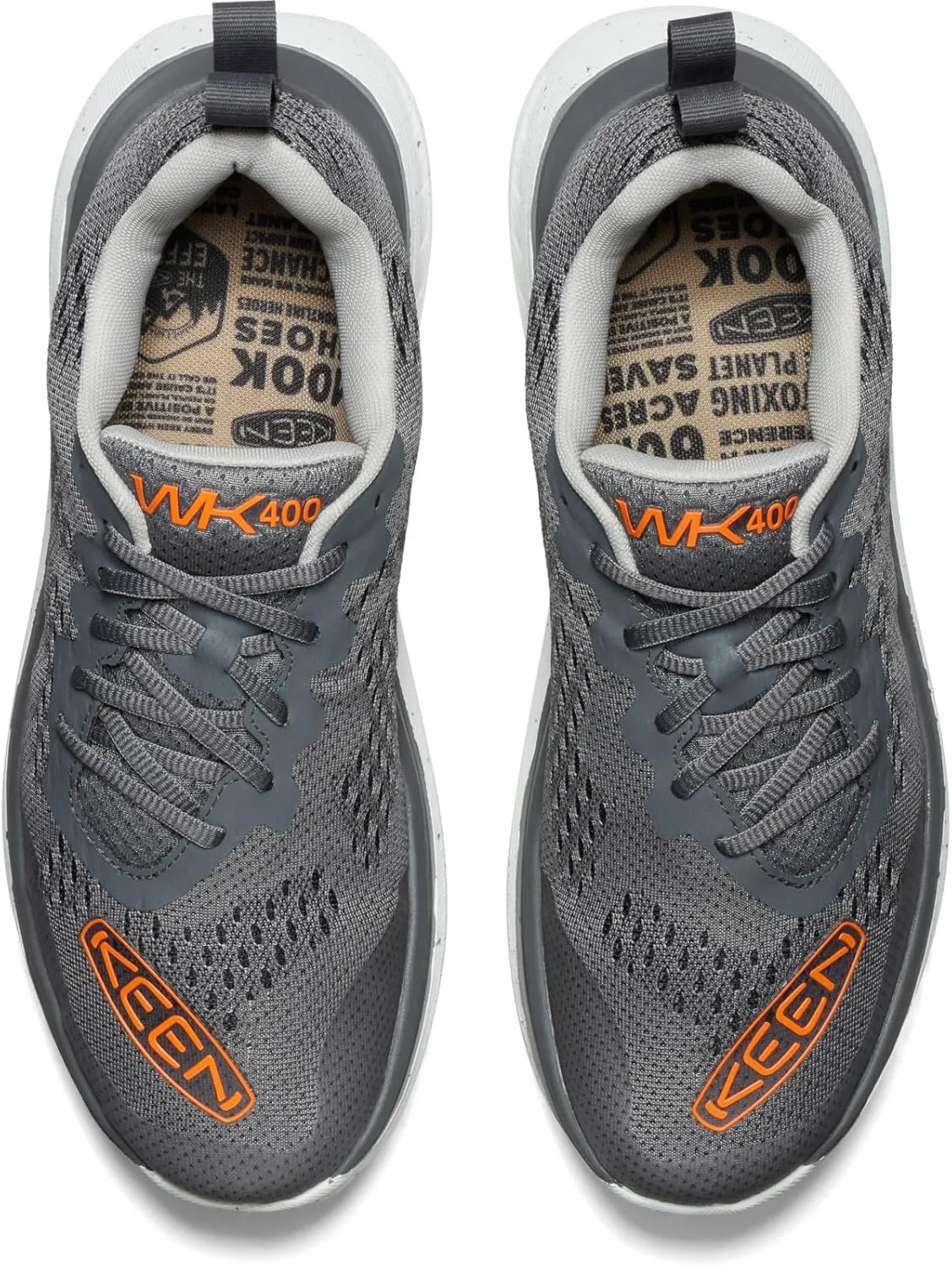 KEEN Men's Wk400 Performance Breathable Walking Shoes