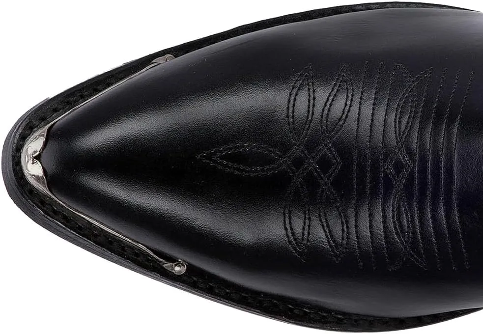 Laredo Mens Tallahassee Pointed Toe Casual Boots Mid Calf - Black