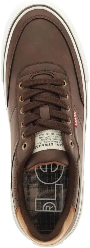 Levi's Mens Munro UL Vegan Leather Casual Lace Up Sneaker Shoe
