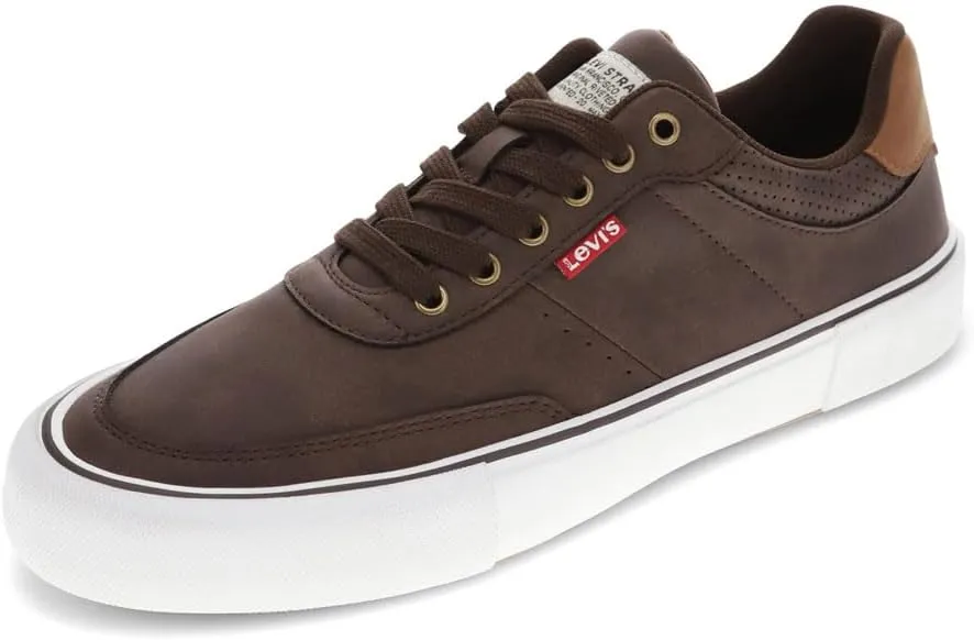 Levi's Mens Munro UL Vegan Leather Casual Lace Up Sneaker Shoe