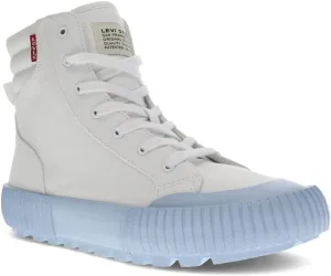Levi's Women's Casual Sneaker, White/Blue, 7.5