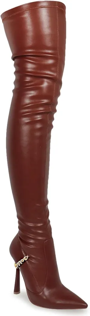 Liliana Footwear Women's Over The Knee Boots, VIKKI-1