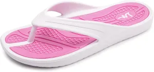 LM Women's Flip Flops Thong Sandals Casual Sandals Shower Shoes Beach Slippers Slides Slip on Water Shoes