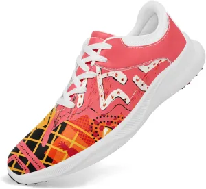 Men's Artistic Spikeless Golf Shoes Waterproof Air-Outer Anti-Slip Sport Shoes Street Style Comfortable Golf Sneakers for Women