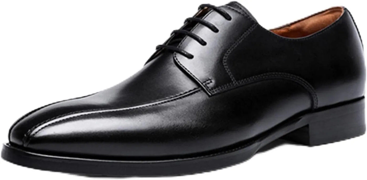 Men's Dress Oxford Formal Shoes Classic Lace-ups Comfort Business Wedding Derby Shoes for Men