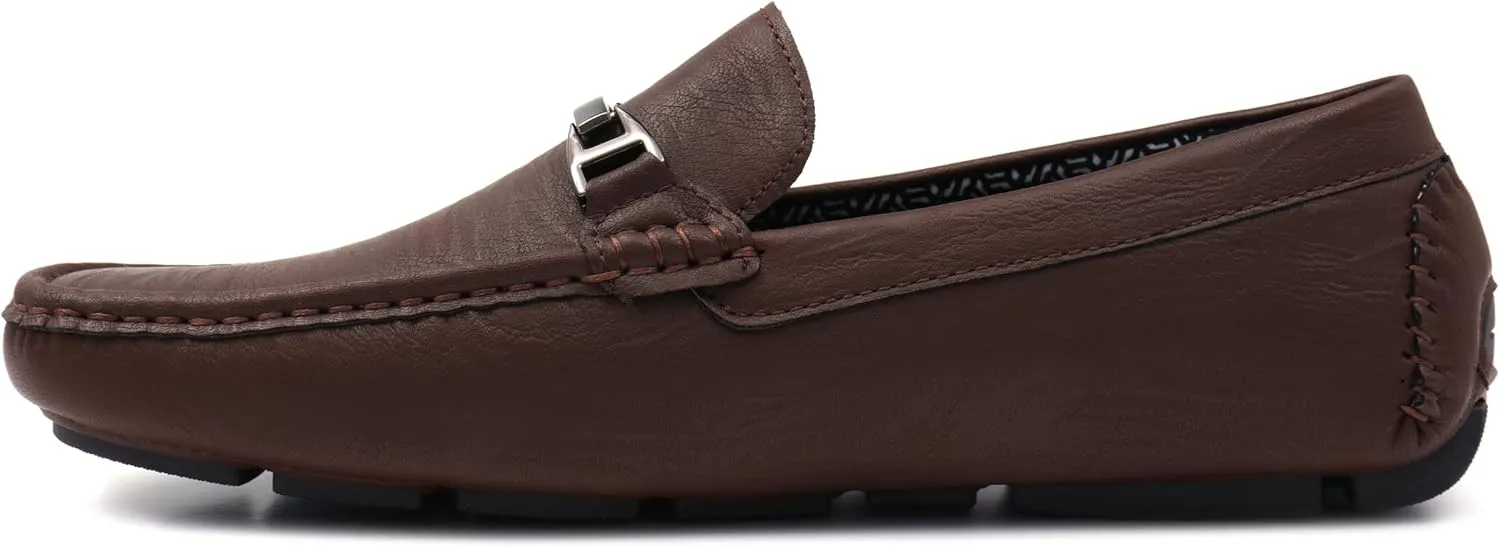 Men's Driving Loafer, Lightweight Breathable Design with Durable Rubber Sole